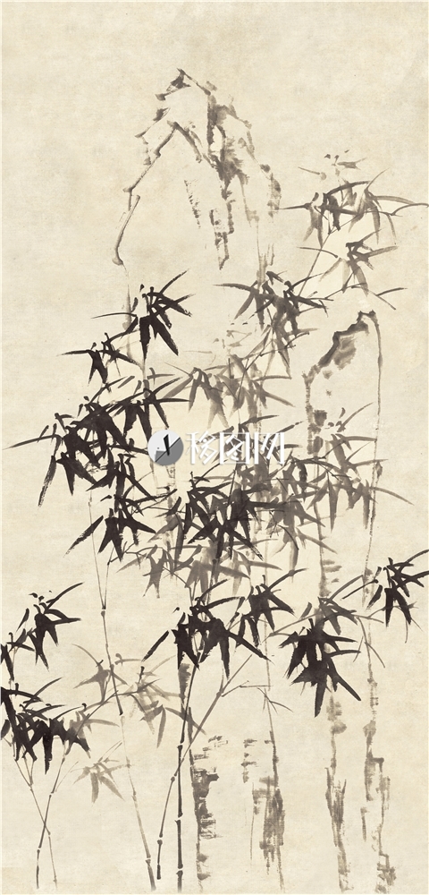 水墨竹子
