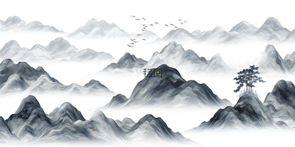 BJ-131源远流长山水背景