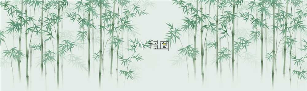 HL-056巨型竹子装饰画