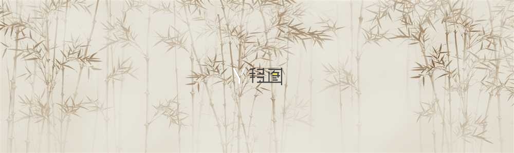 HL-035朦胧竹子装饰画