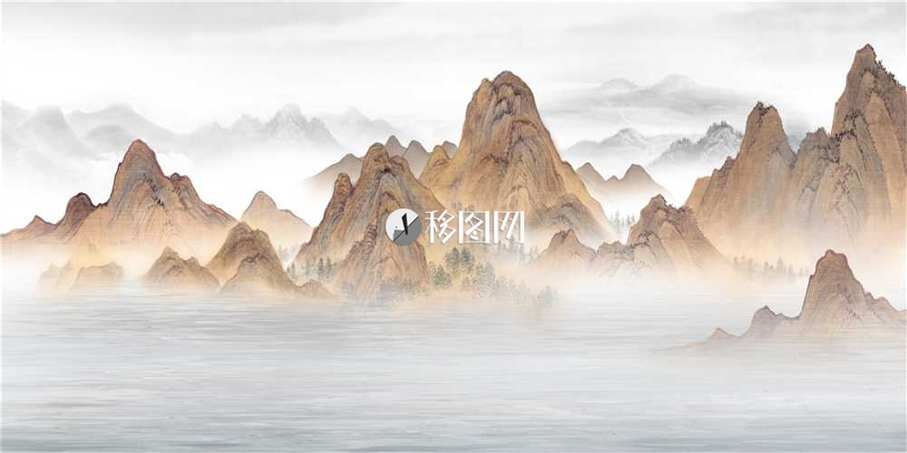 BJ-145新中式意境山水画