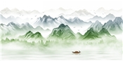 BJ-140湖光锦绣装饰画