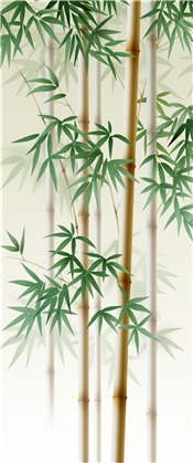 HL-087节节攀升屏风背景