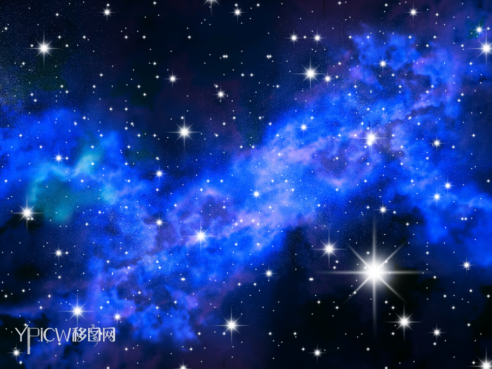 星空星光梦幻星云天空背景太空宇宙浩瀚星星星球科幻自然风景美景景观49