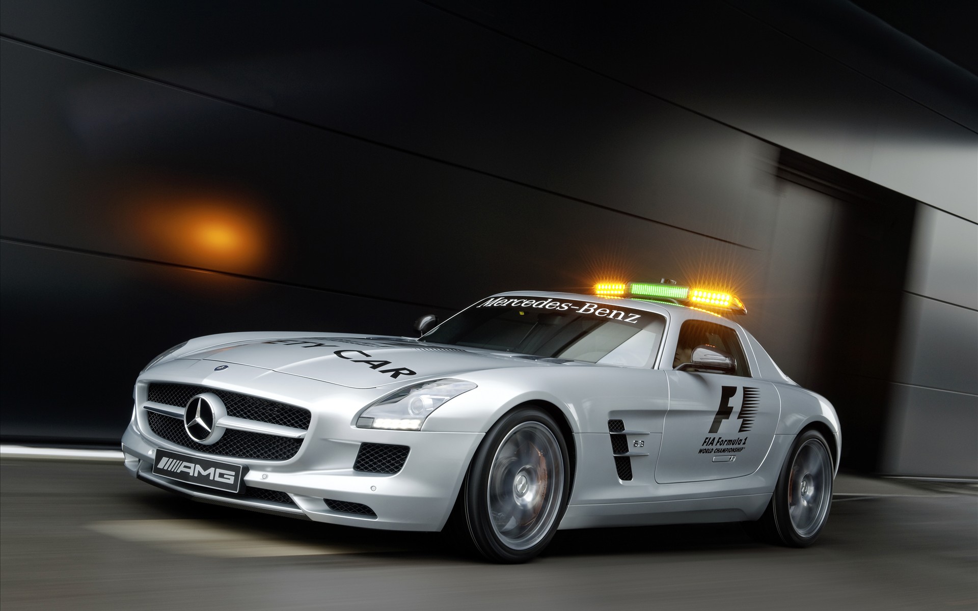 mercedes benz sls amg f1 safety car 2010 车 高清图片