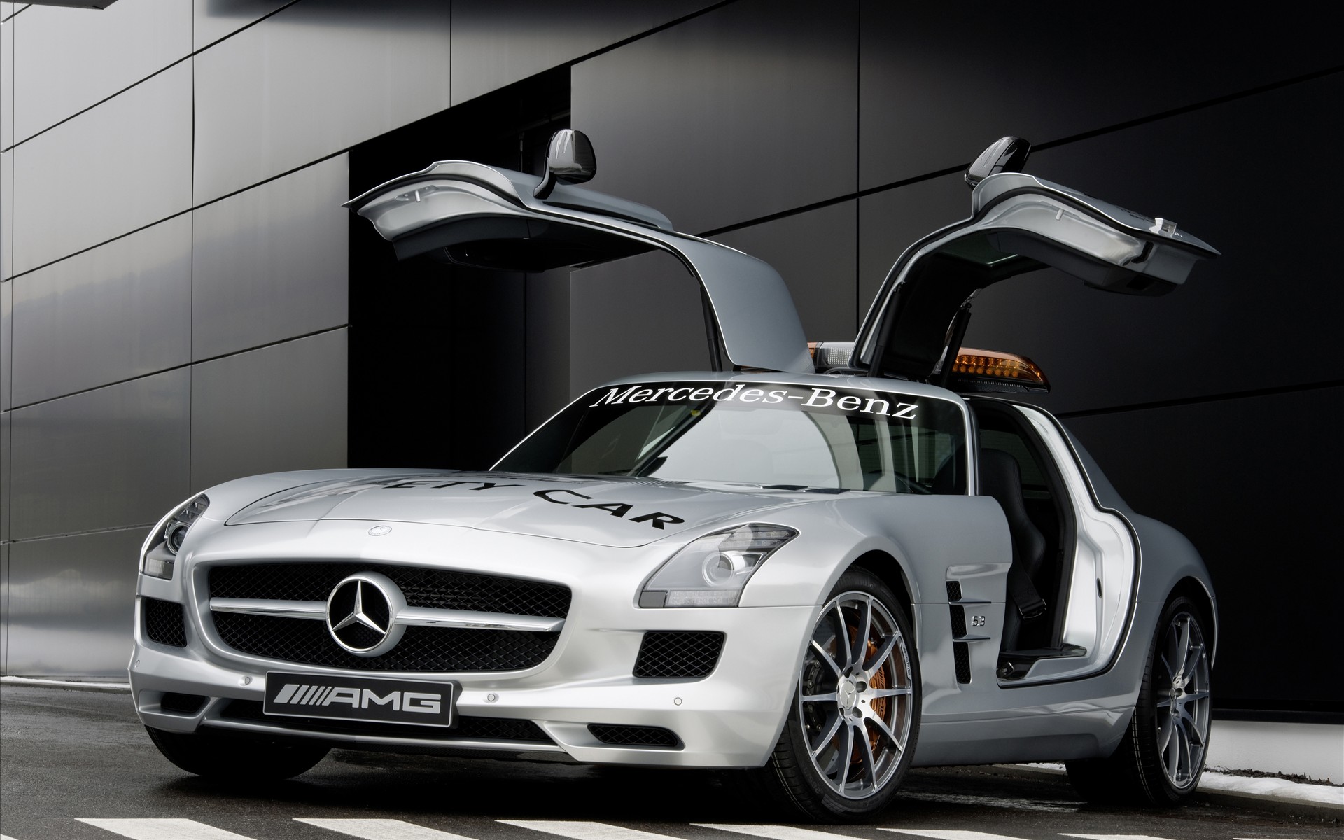 mercedes benz sls amg f1 safety car 2010 车 高清图片