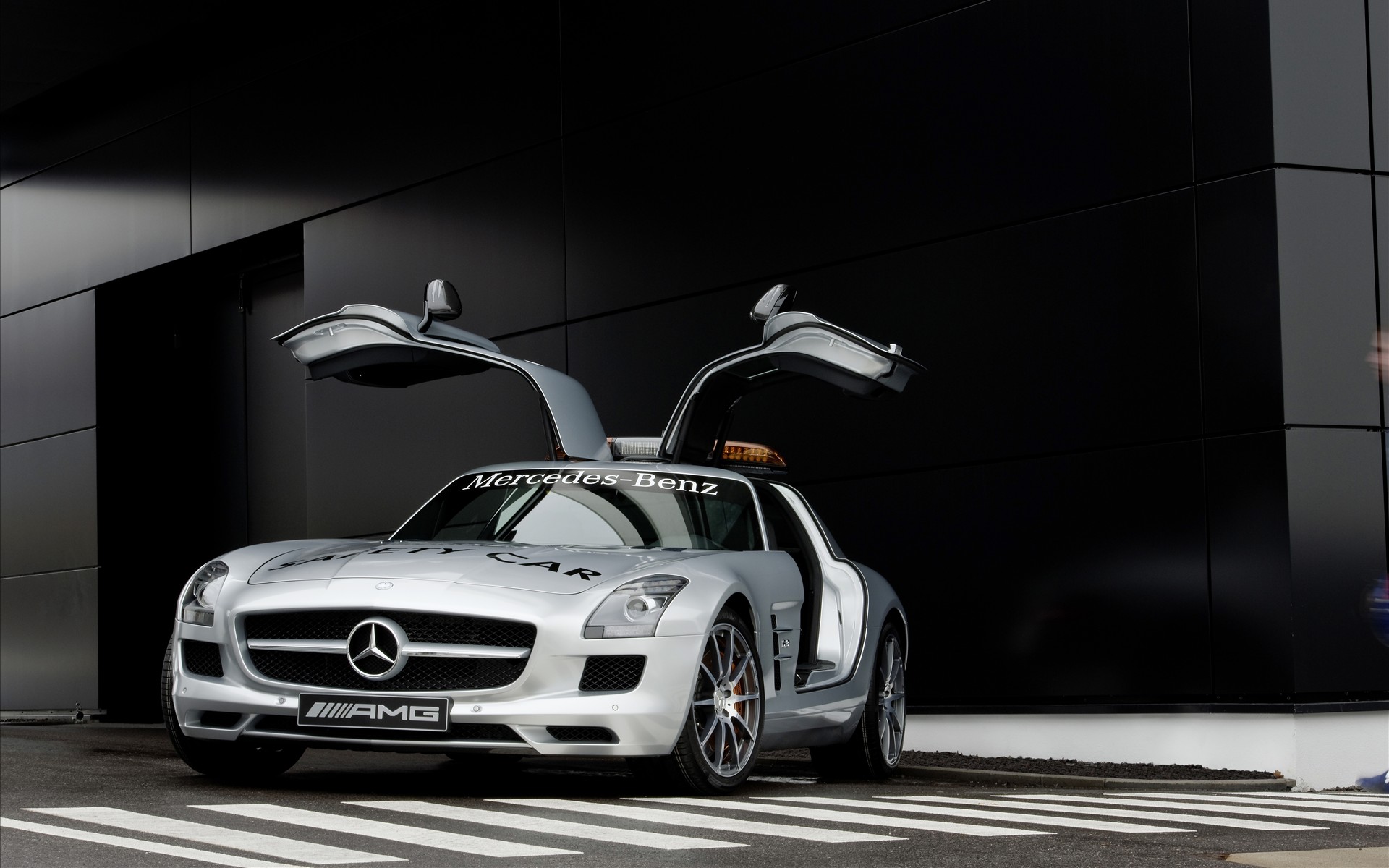 mercedes benz sls amg f1 safety car 2010 车 高清图片