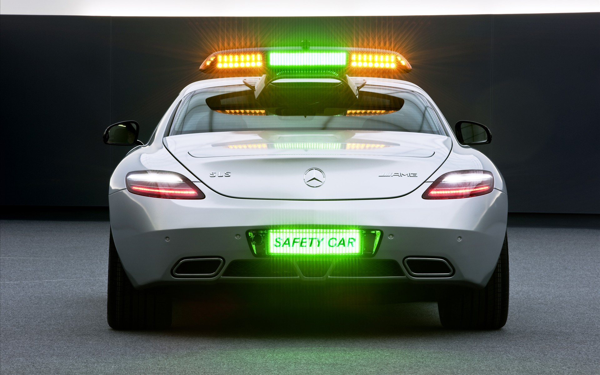 mercedes benz sls amg f1 safety car 2010 车 高清图片